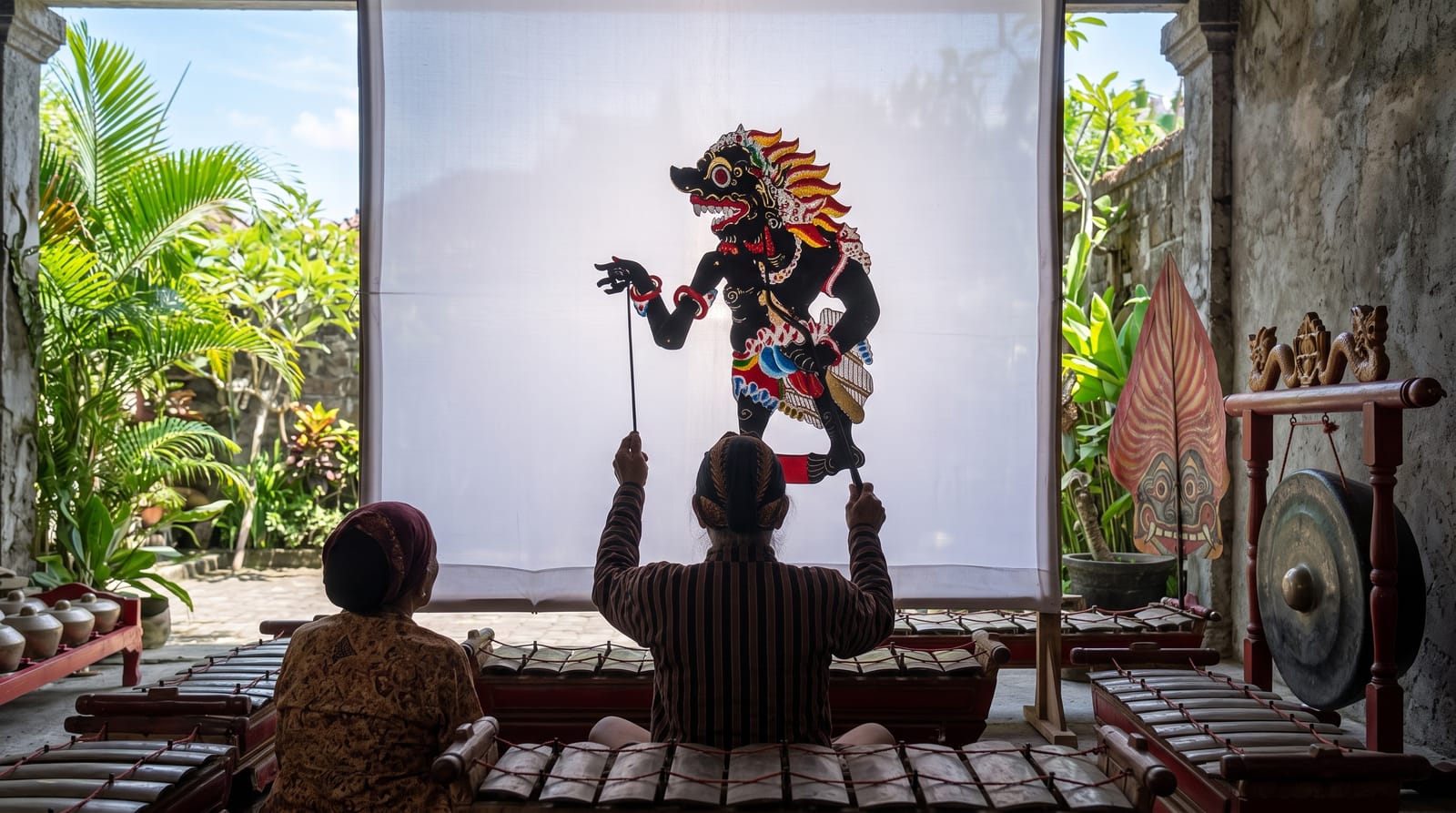 Wayang Kulit Shadow Theatre