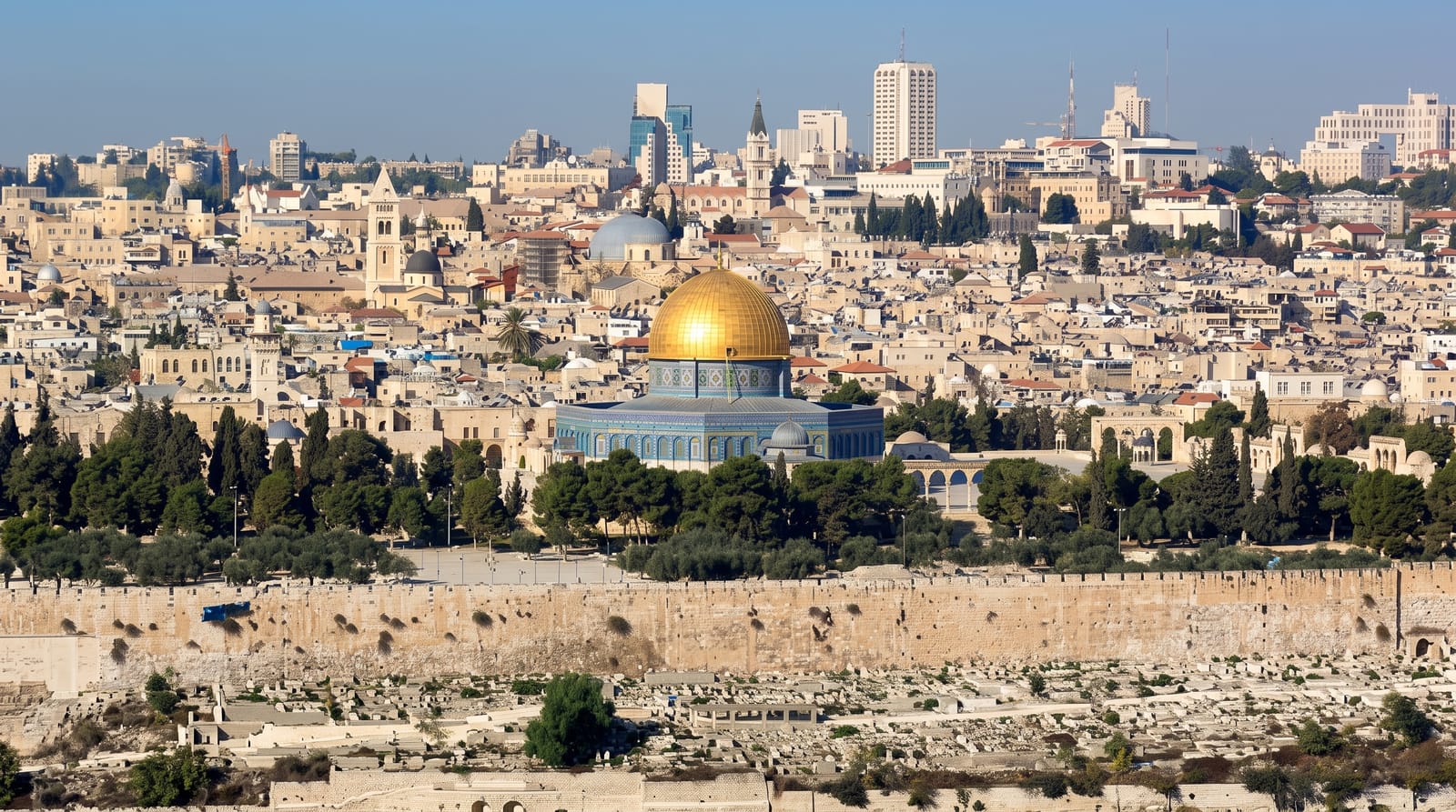 The Dome of the Rock and Temple Mount