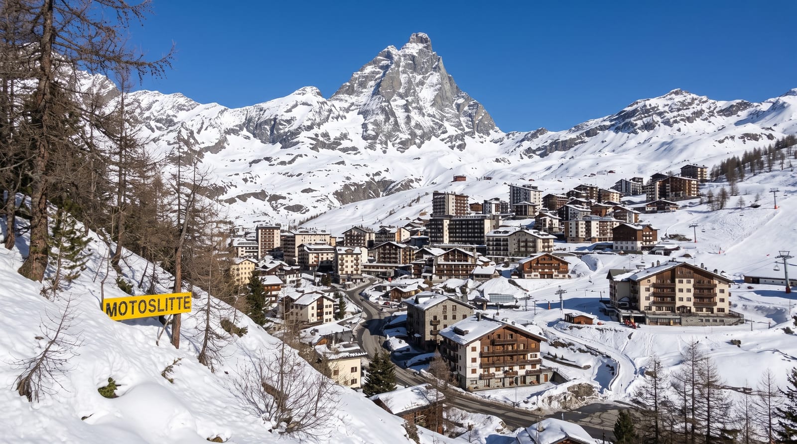 Breuil-Cervinia and the Matterhorn