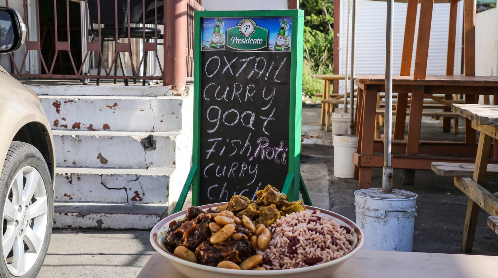 Curry Goat and Oxtail