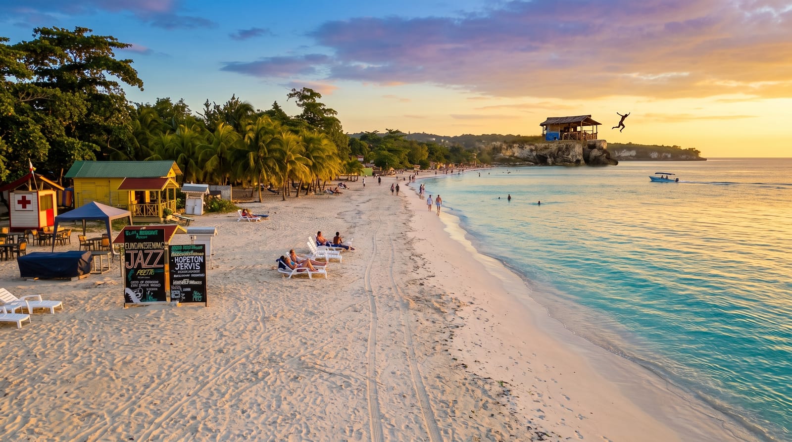 Negril and Seven Mile Beach