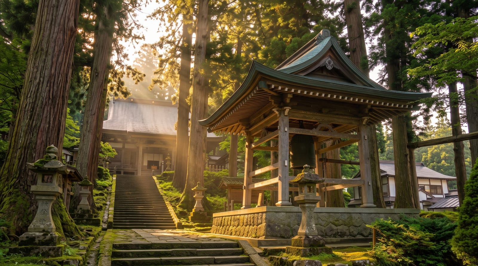 Chusonji and Hiraizumi, Japan