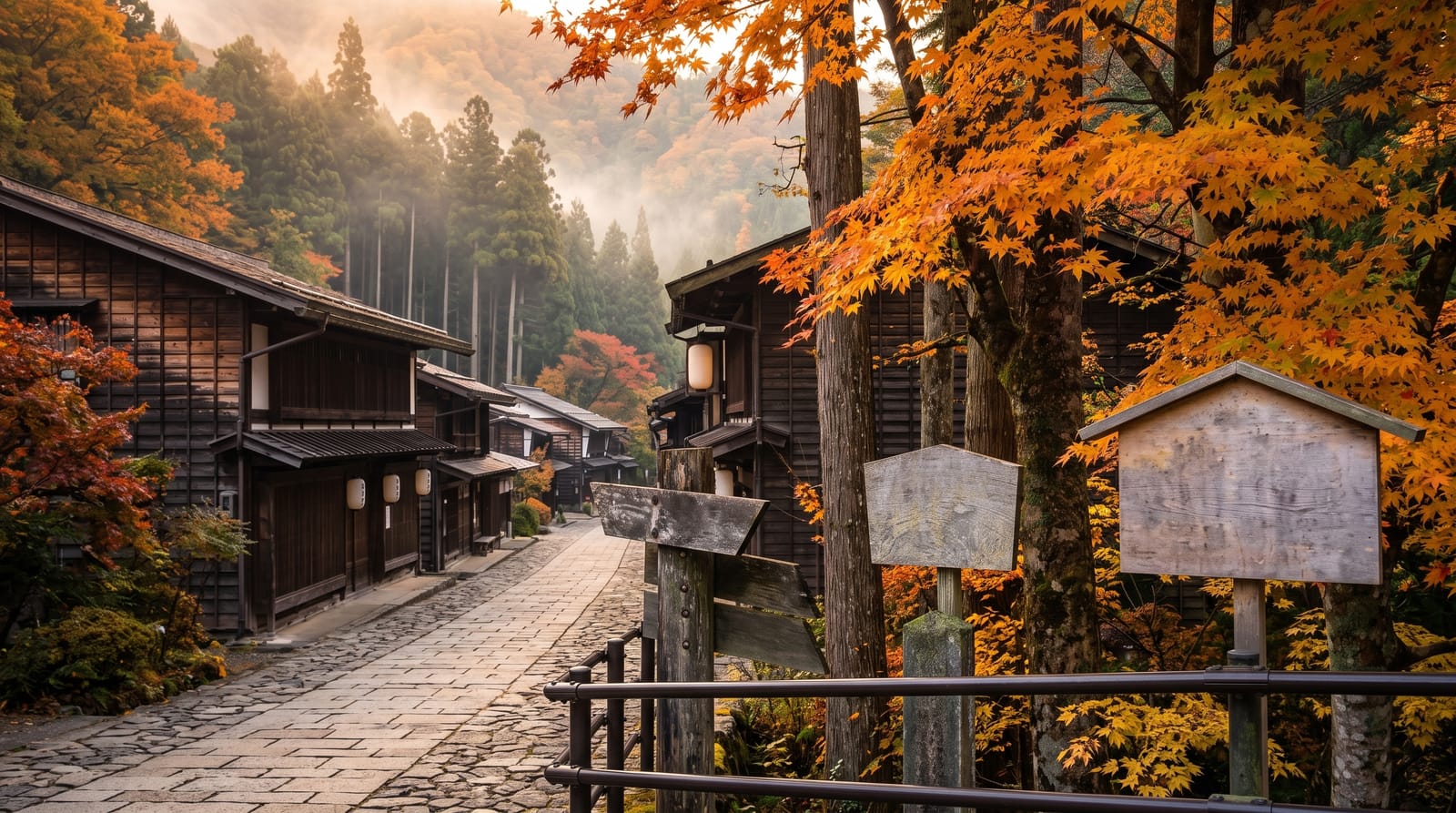 Tsumago, Magome and the Nakasendo Trail