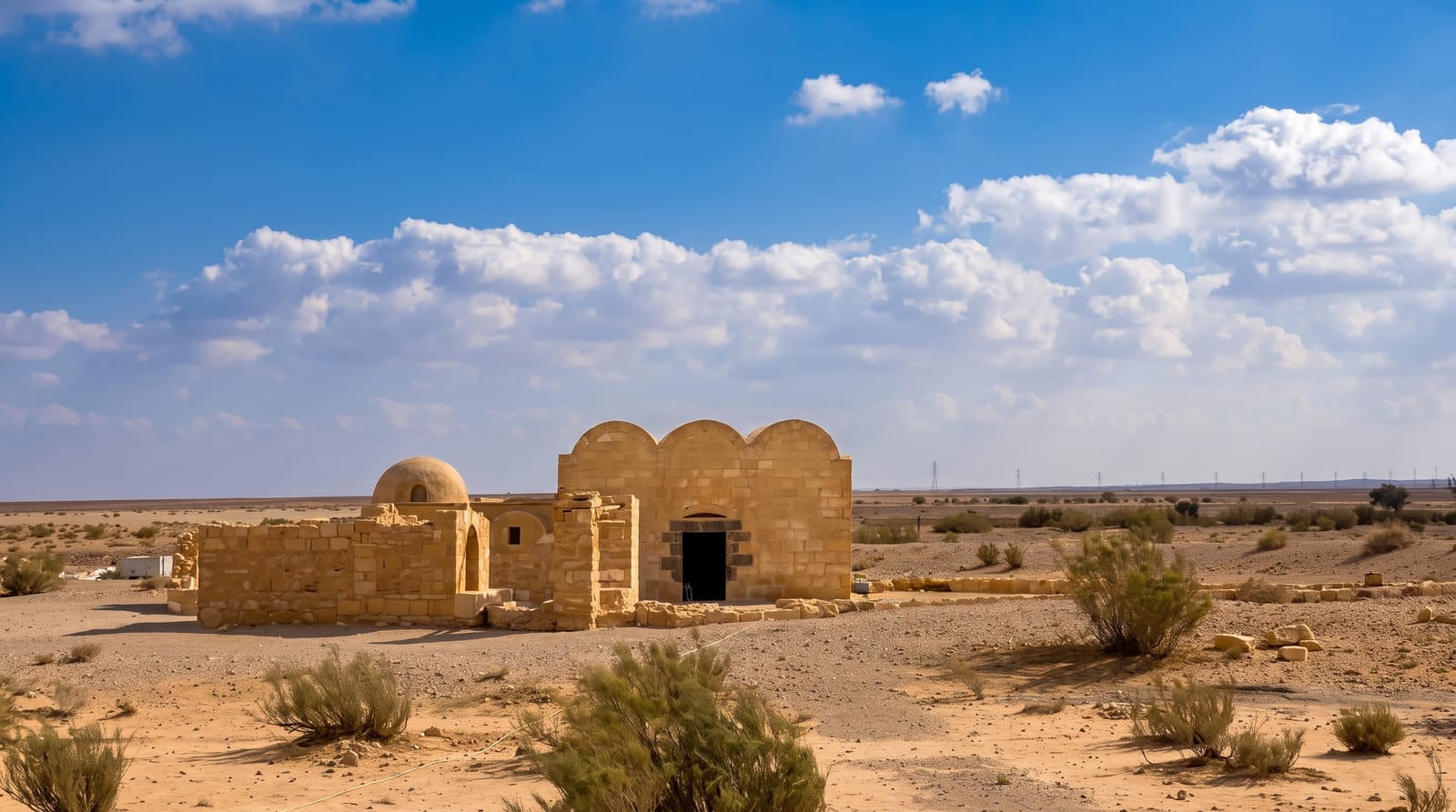 Qusayr Amra and the Desert Castles