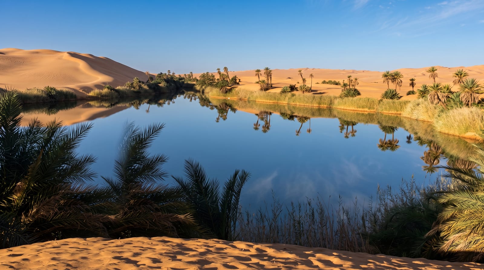 The Ubari Lakes