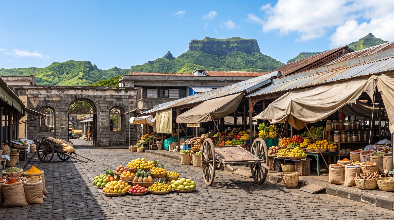 Port Louis Central Market