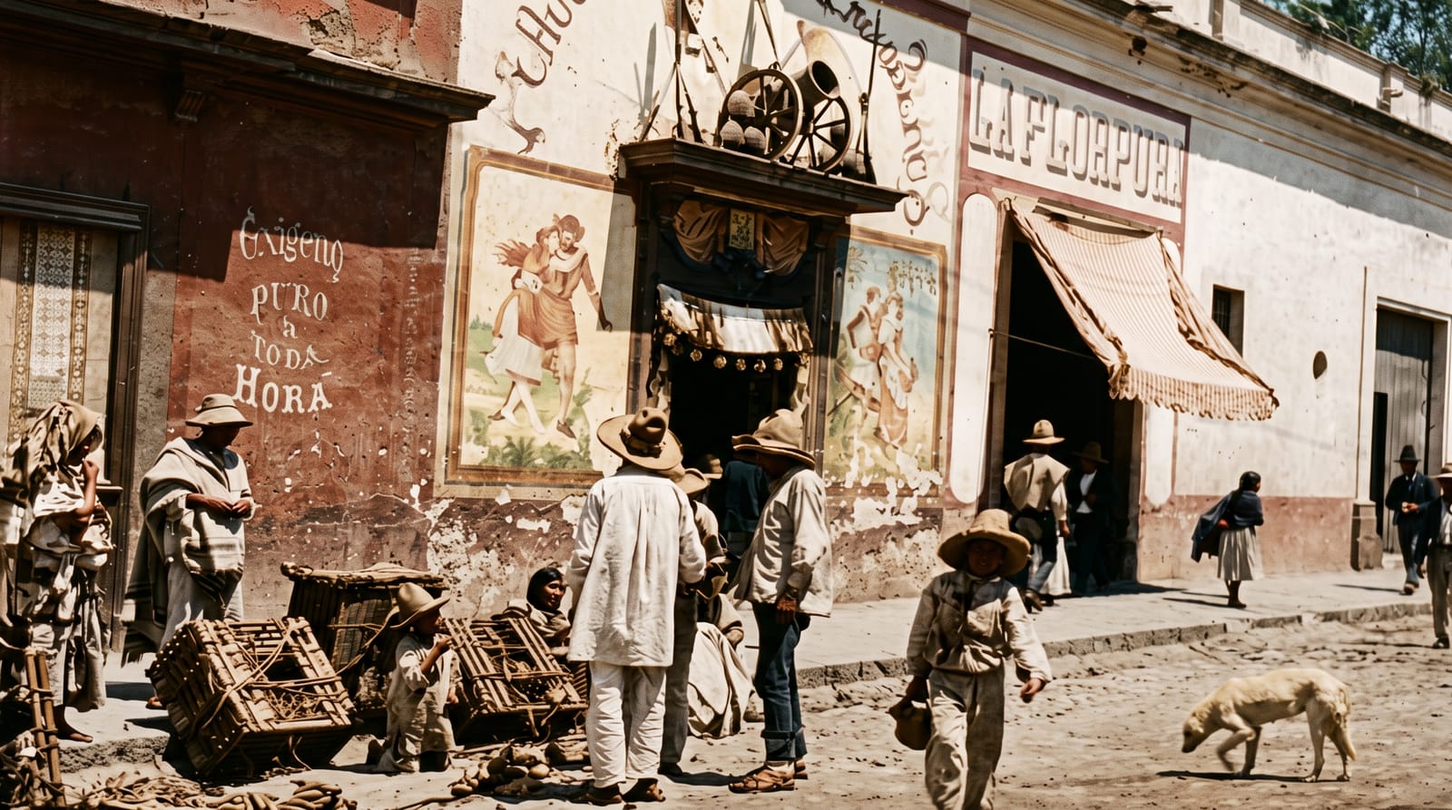 Pulque and Pulquerias