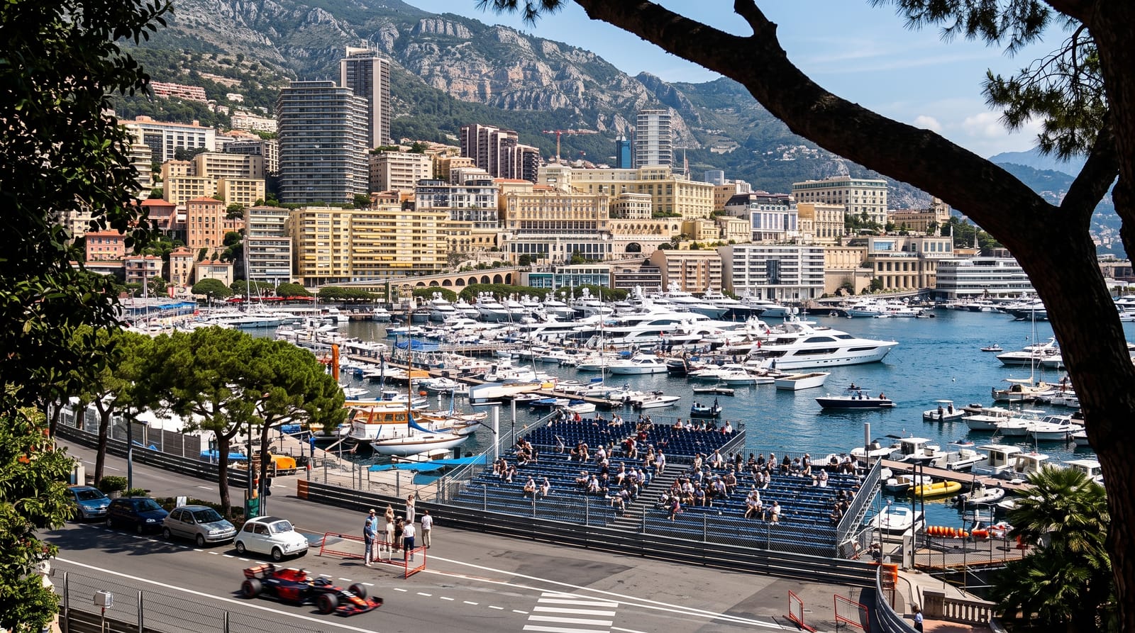 The Grand Prix and the Harbour