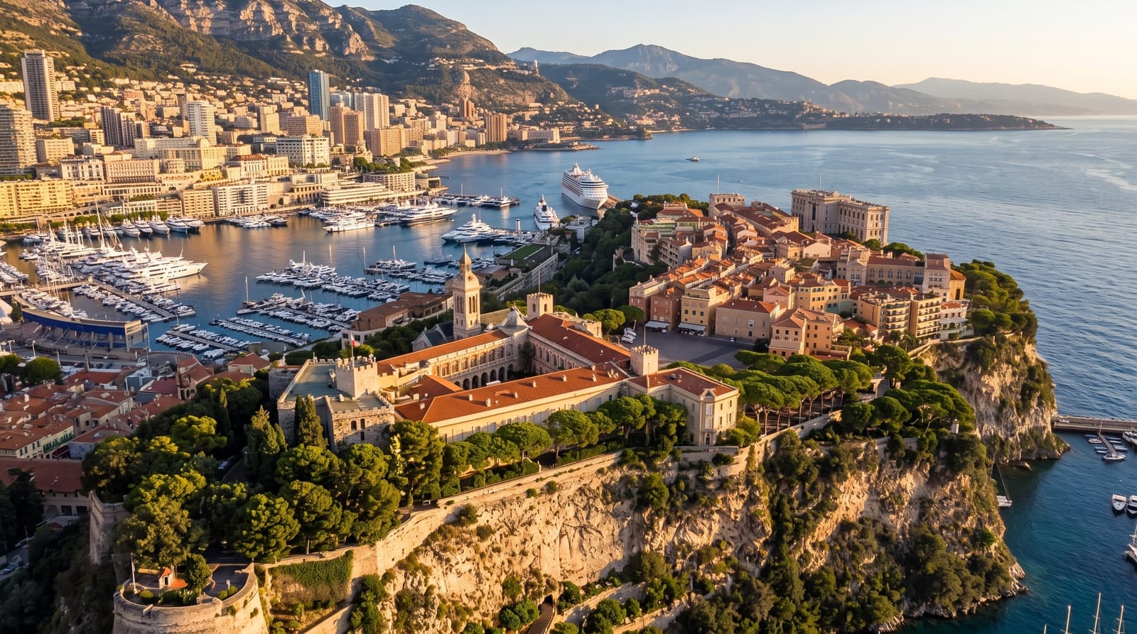 Monaco-Ville and the Prince's Palace