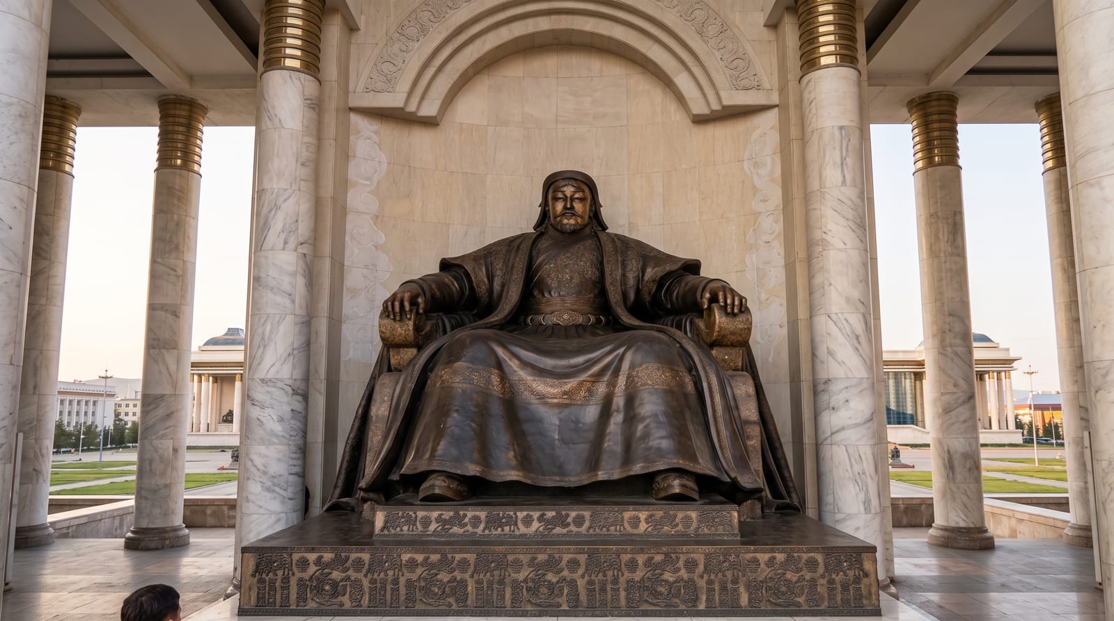 The Genghis Khan Statue