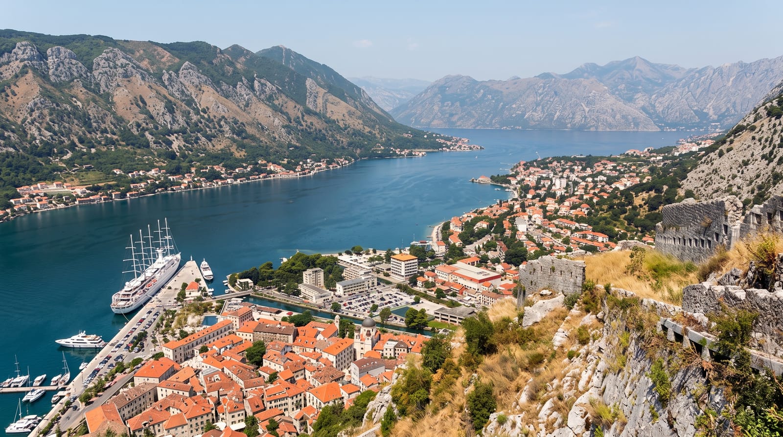 The Bay of Kotor
