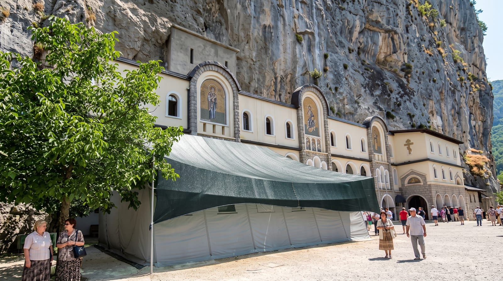 The Ostrog Monastery