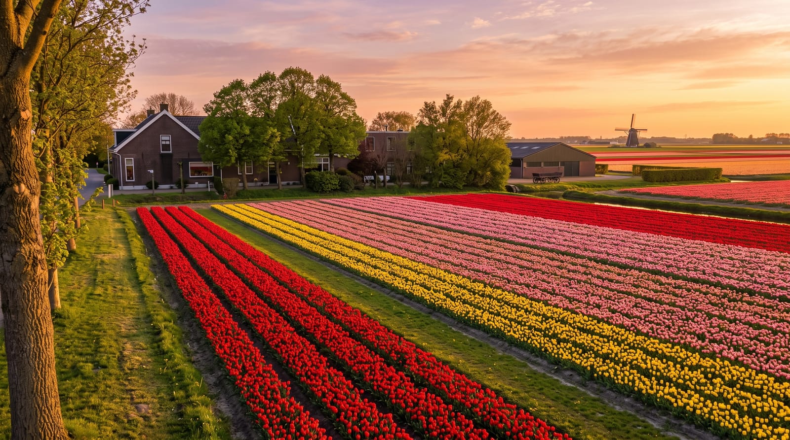 The Bollenstreek Bulb Fields