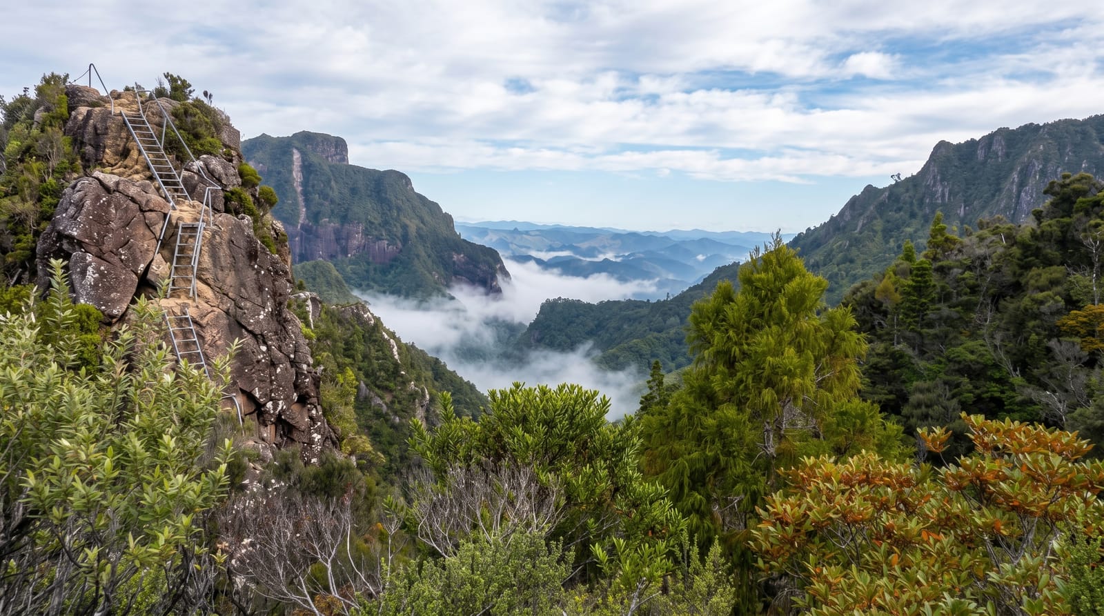 The Pinnacles and Kauaeranga Valley