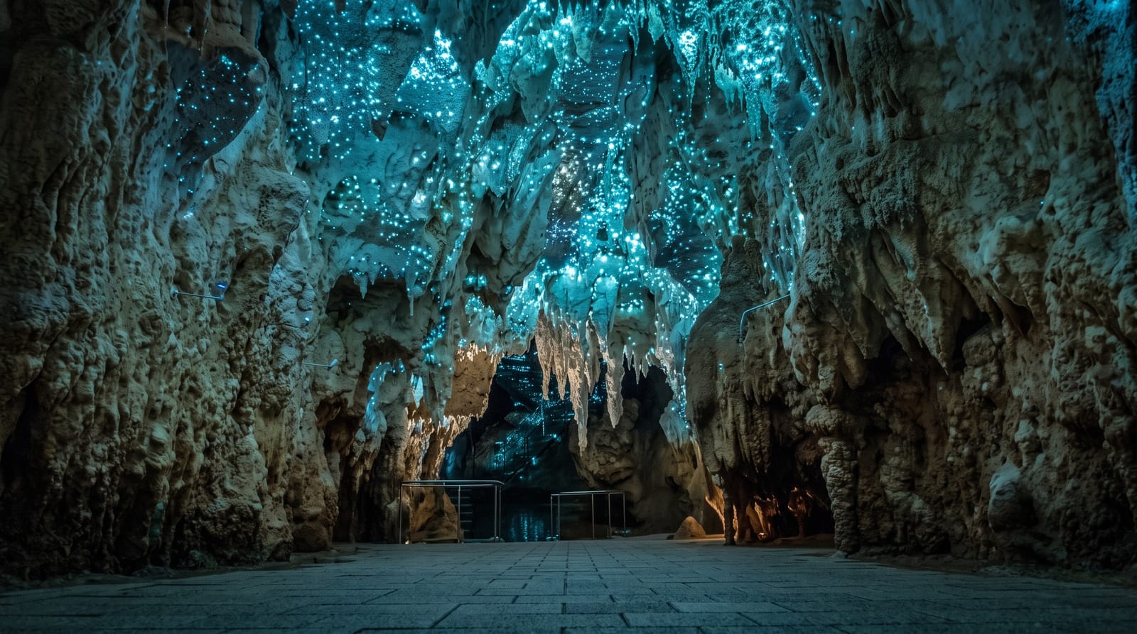 The Waitomo Glowworm Caves