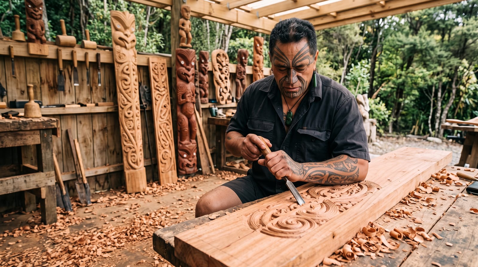 Whakairo Carving