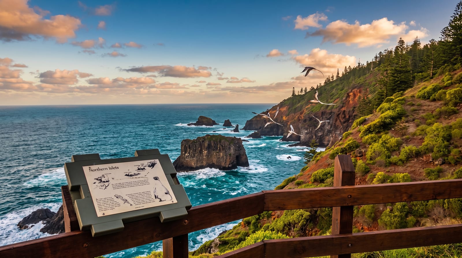 The Captain Cook Lookout, Norfolk Island