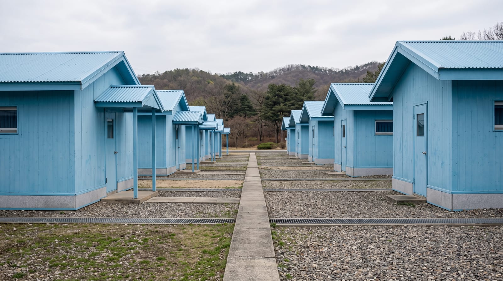 The DMZ at Panmunjom