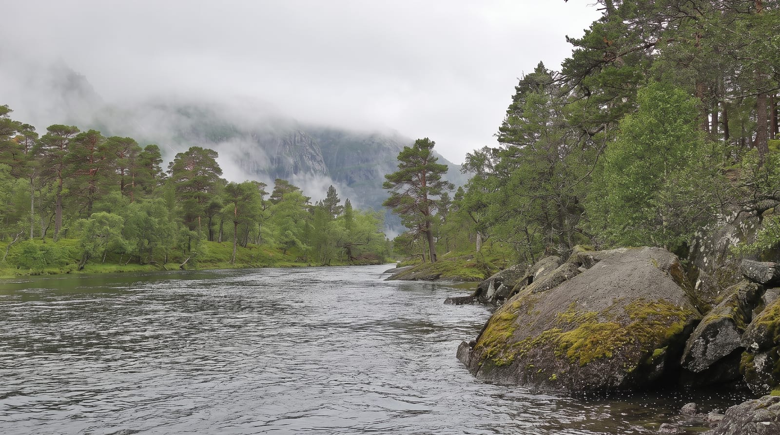 Husedalen Waterfalls