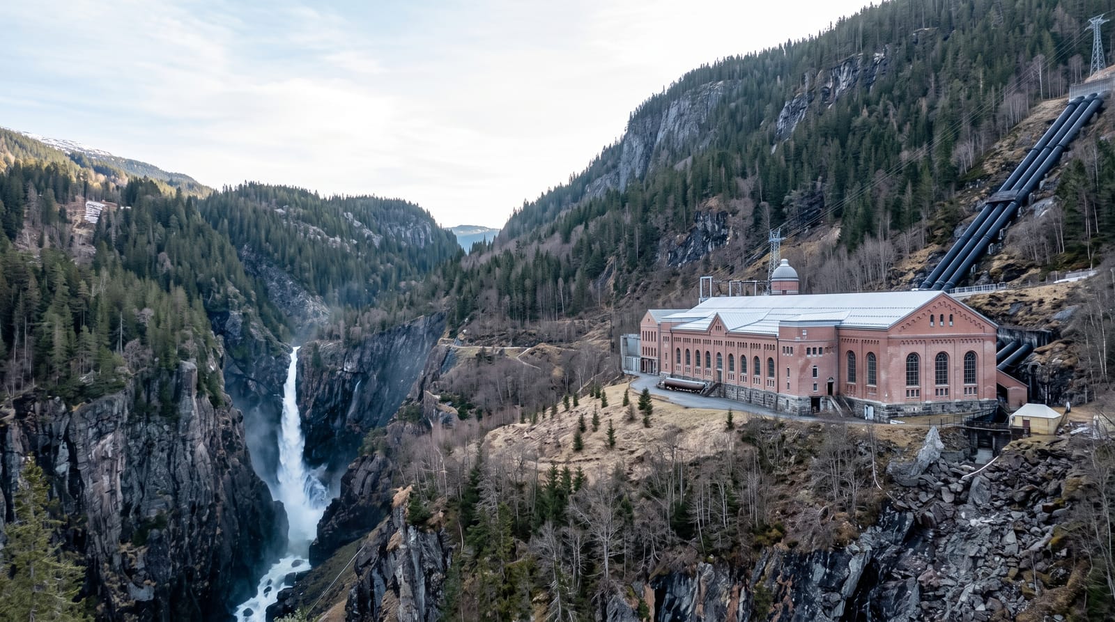 Rjukan and Vemork