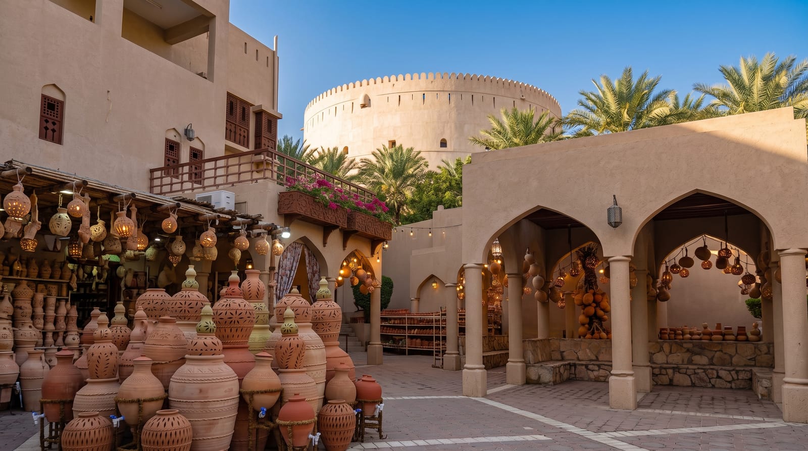 Nizwa Fort and Souq