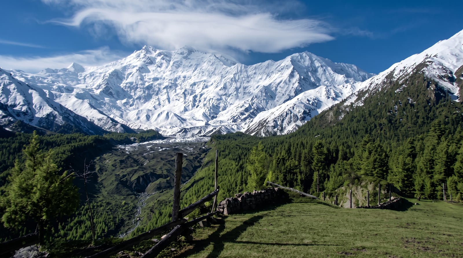 Fairy Meadows and Nanga Parbat