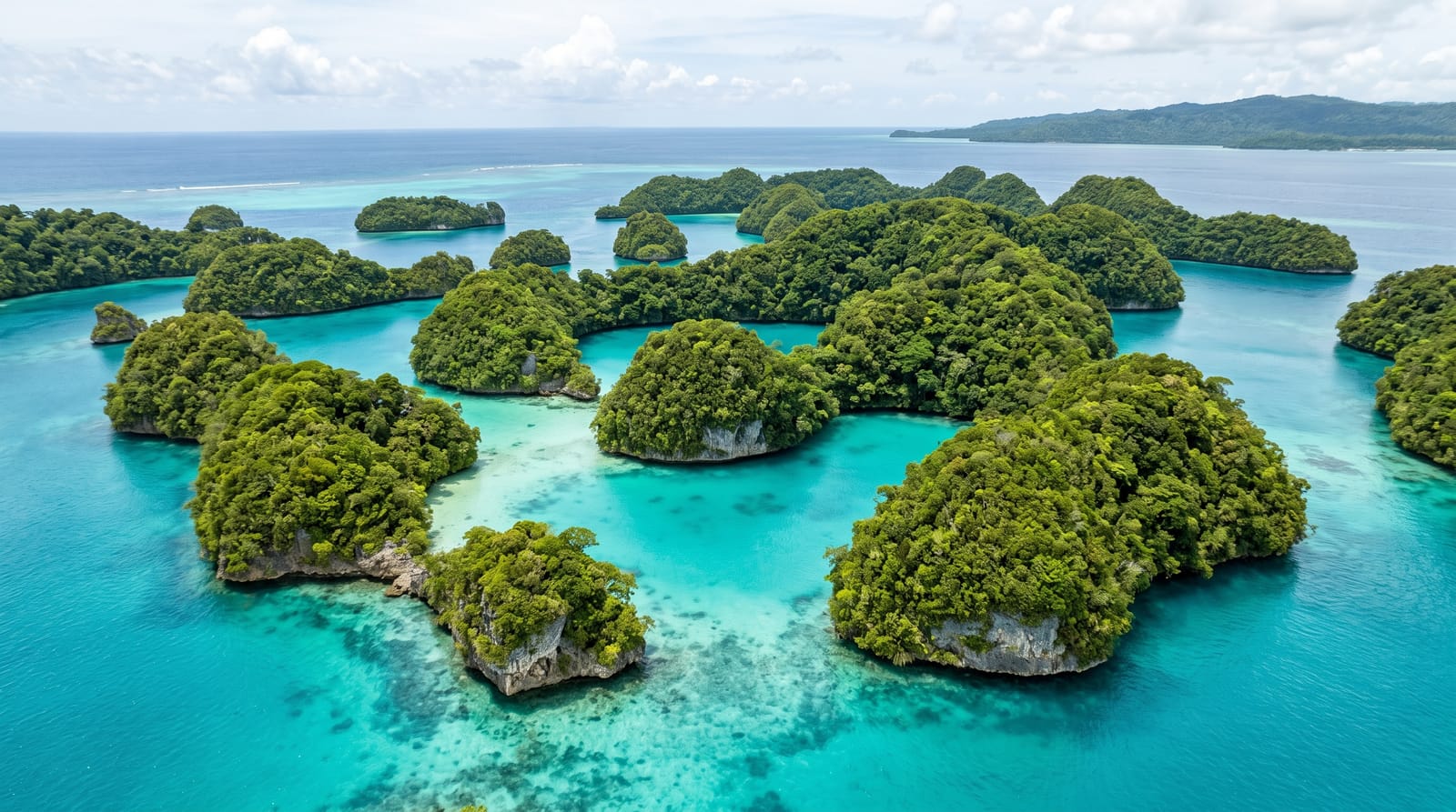 The Rock Islands Southern Lagoon