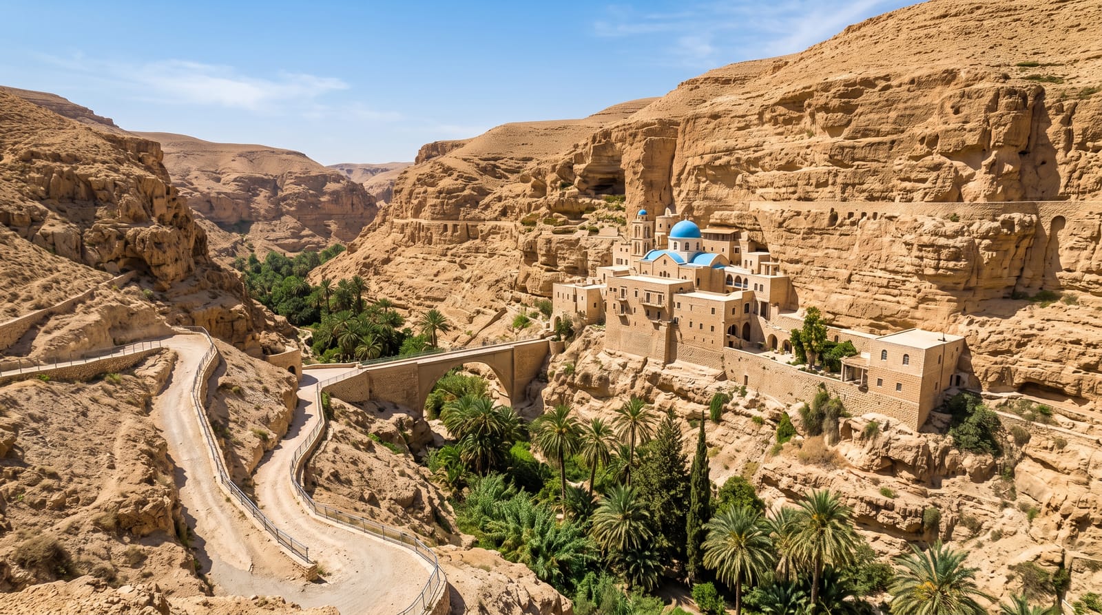 Wadi Qelt and St George's