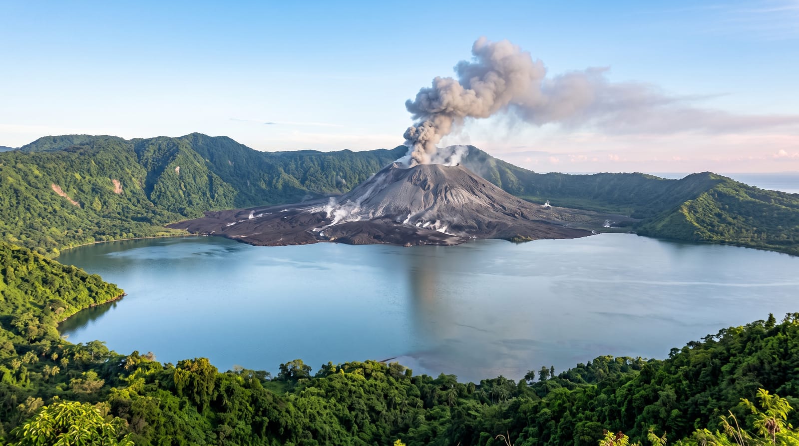 Rabaul and Tavurvur