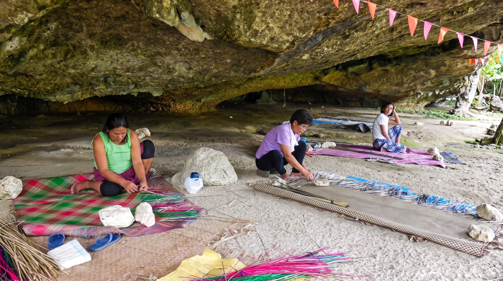 Banig Weaving of Basey