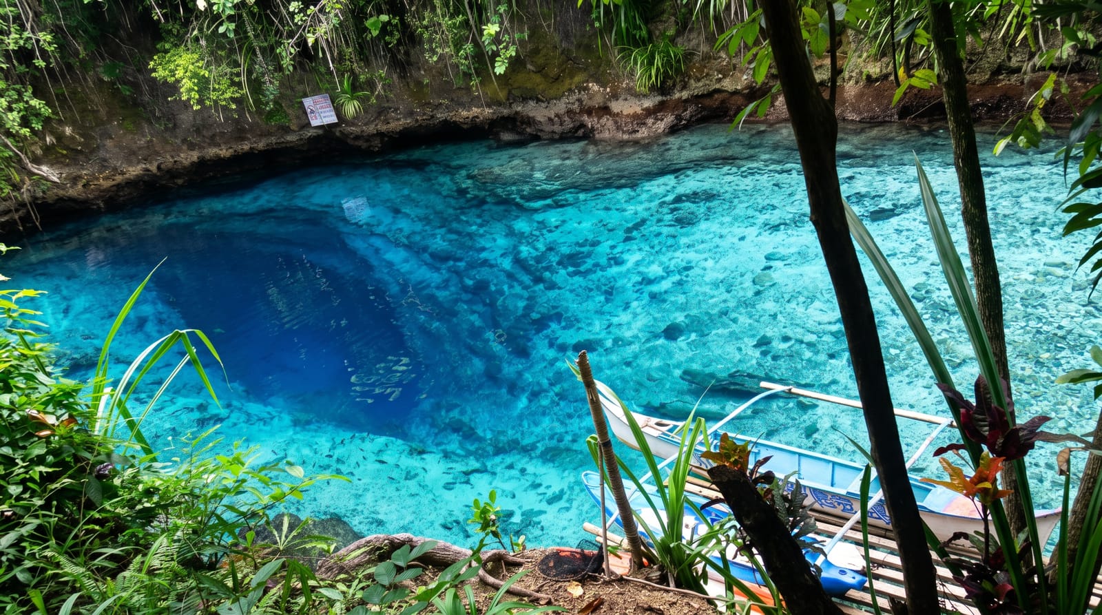 Enchanted River, Hinatuan