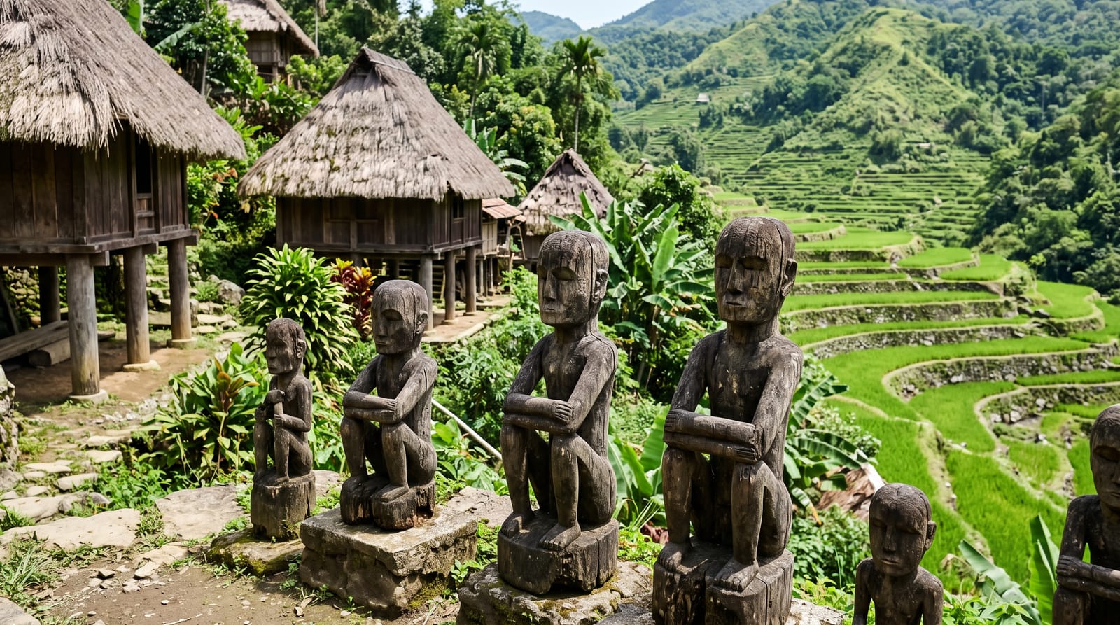 Ifugao Bulul Carving