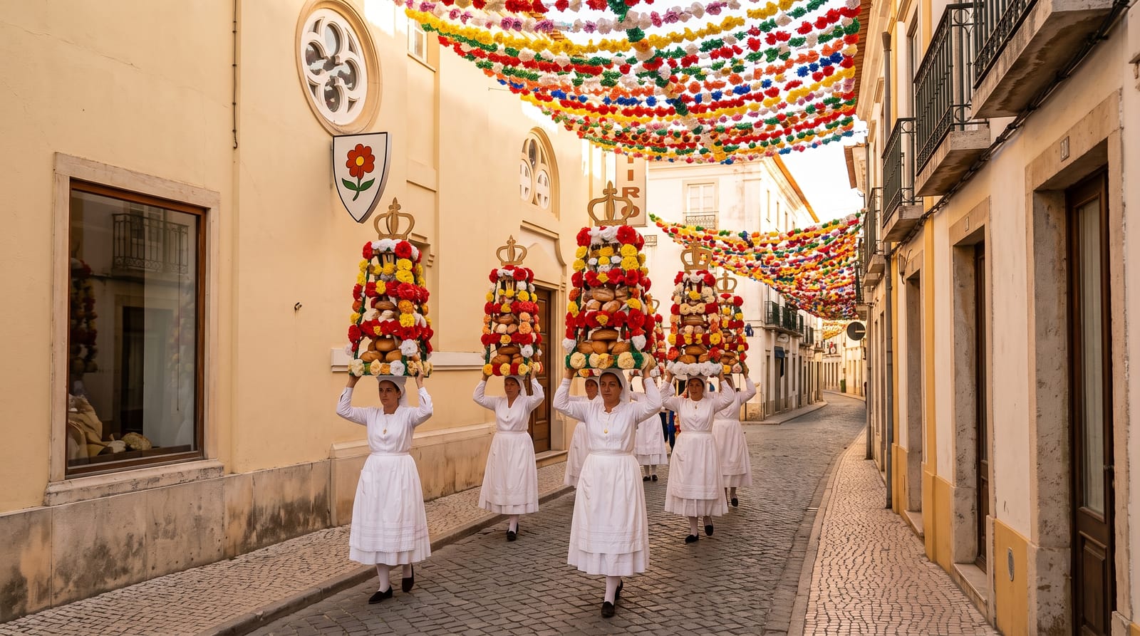 The Festa dos Tabuleiros