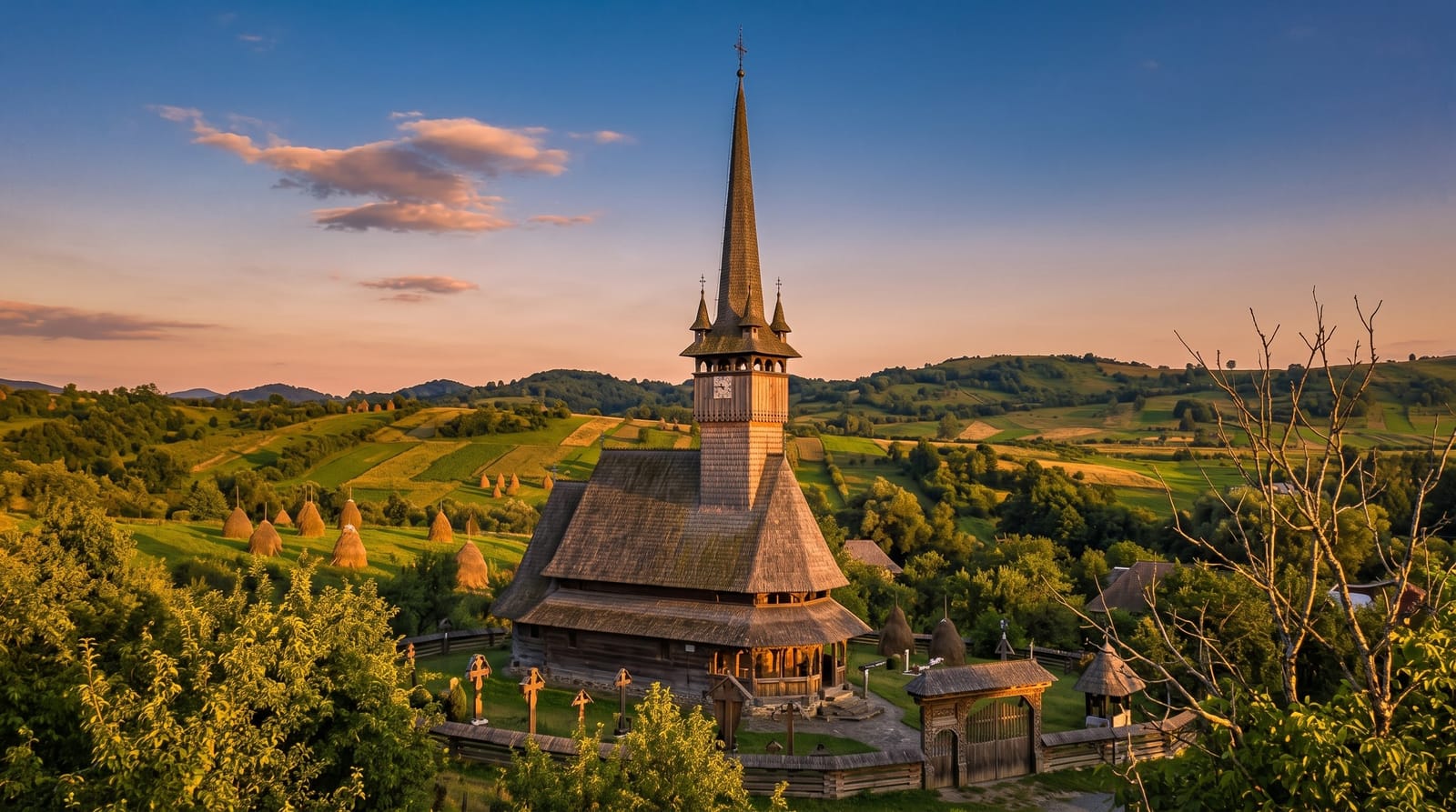 The Wooden Churches of Maramureș, Romania