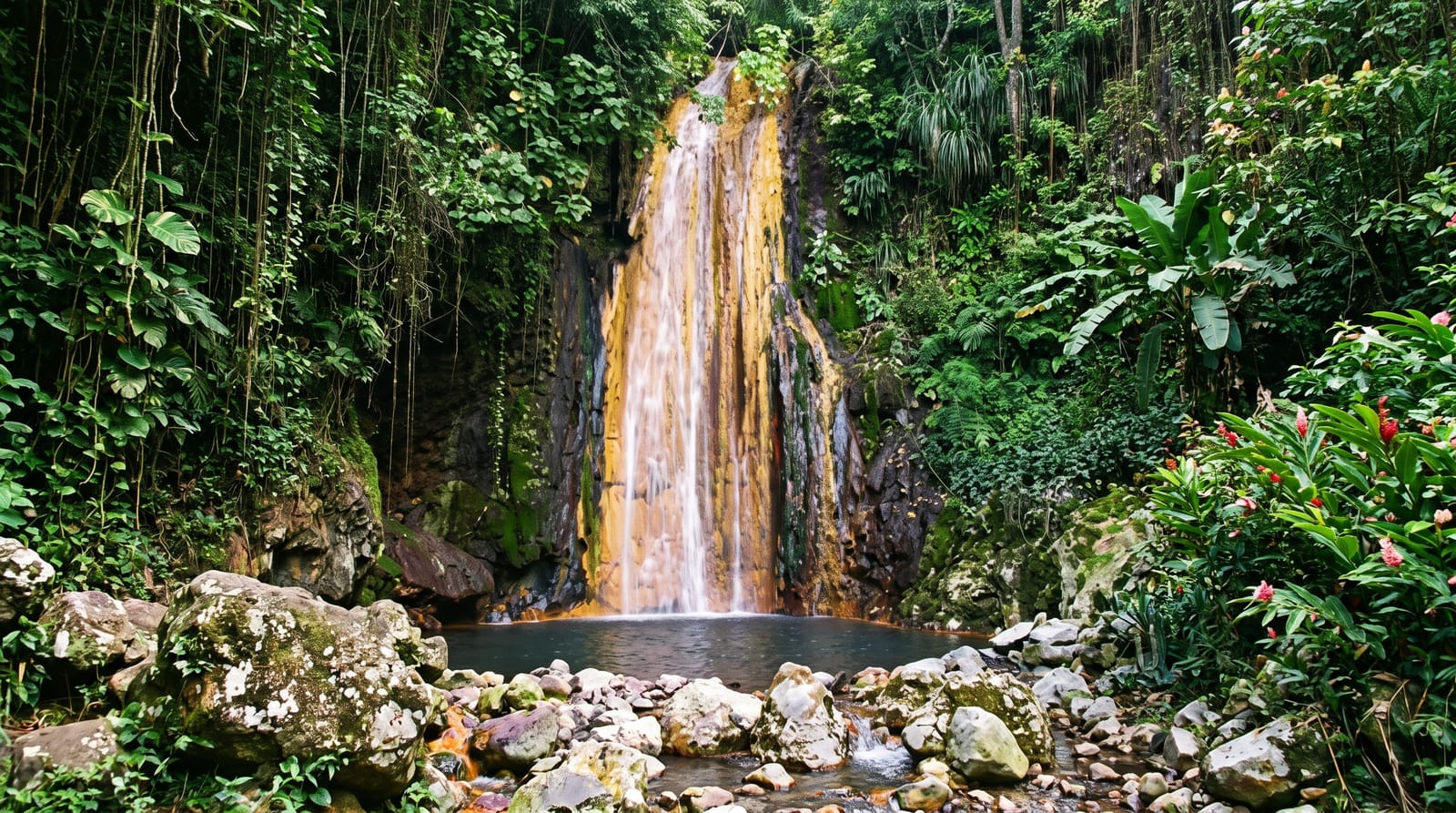 The Diamond Falls Botanical Gardens