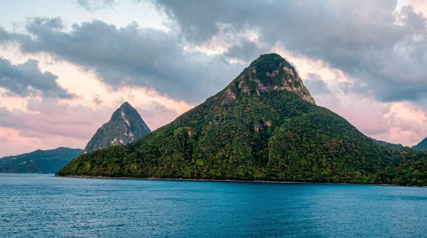 Climbing Gros Piton