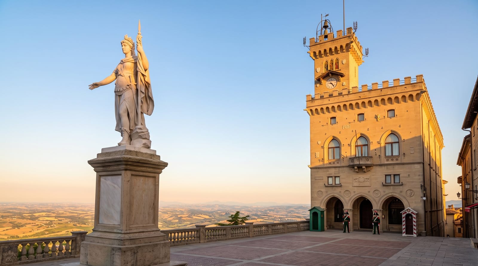 Piazza della Liberta, San Marino