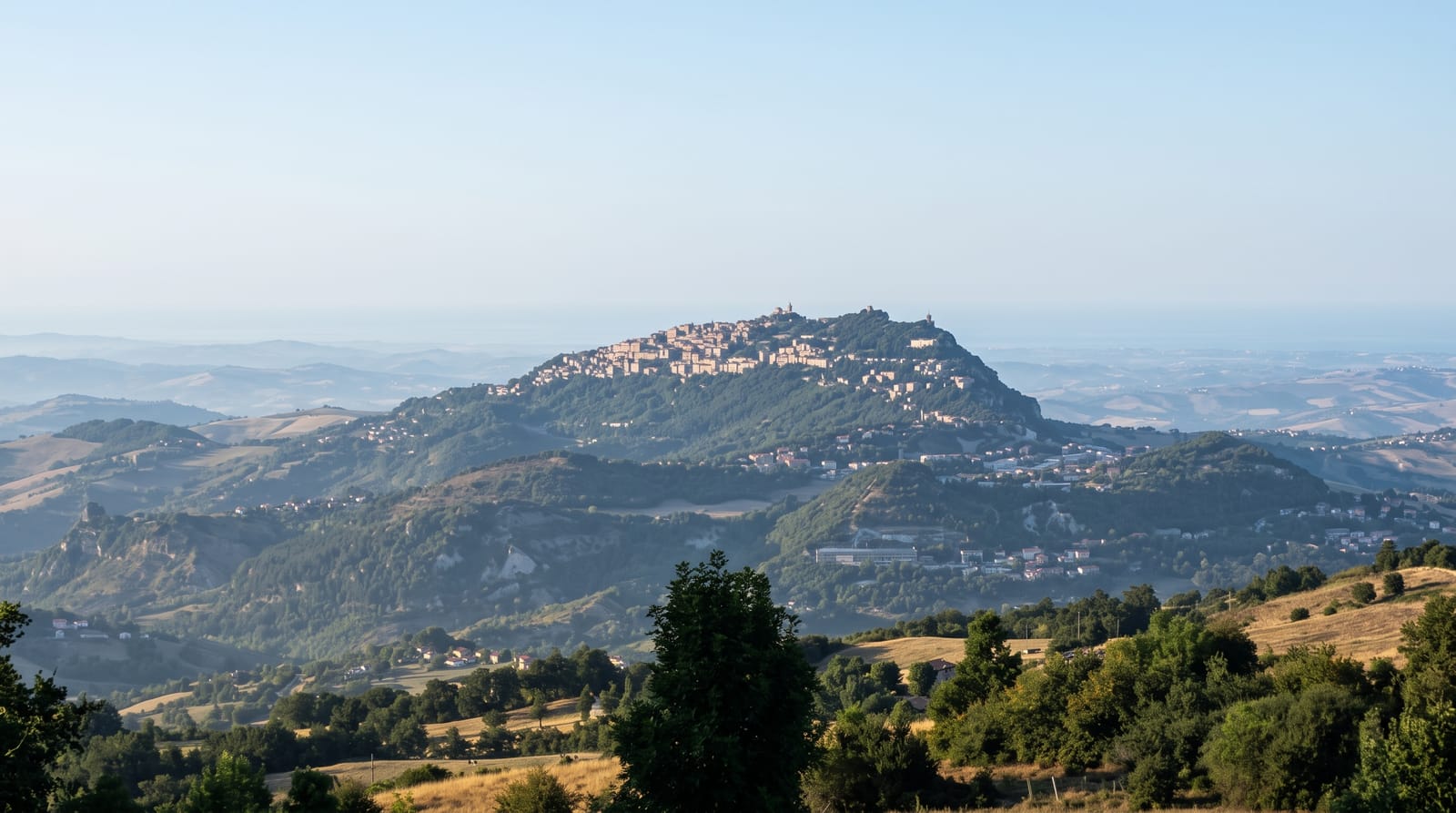 The Three Towers of Monte Titano
