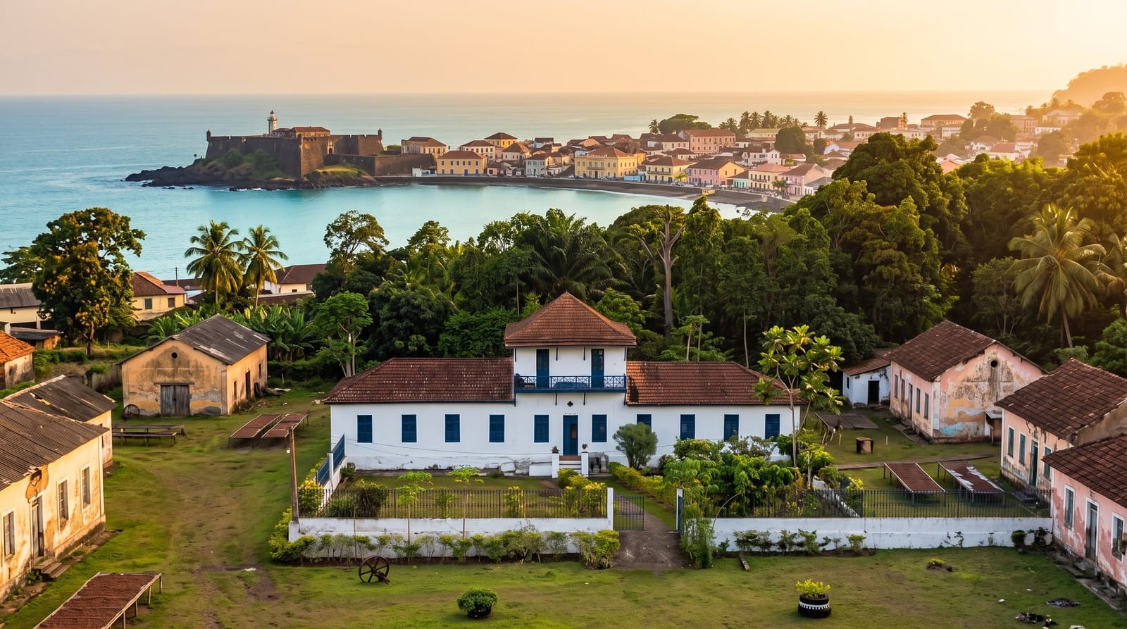São Tomé Town and the Roças, São Tomé and Príncipe