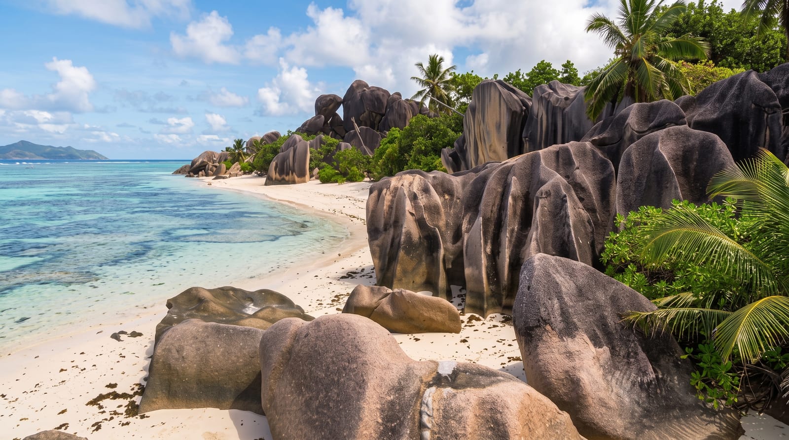 La Digue and Anse Source d'Argent