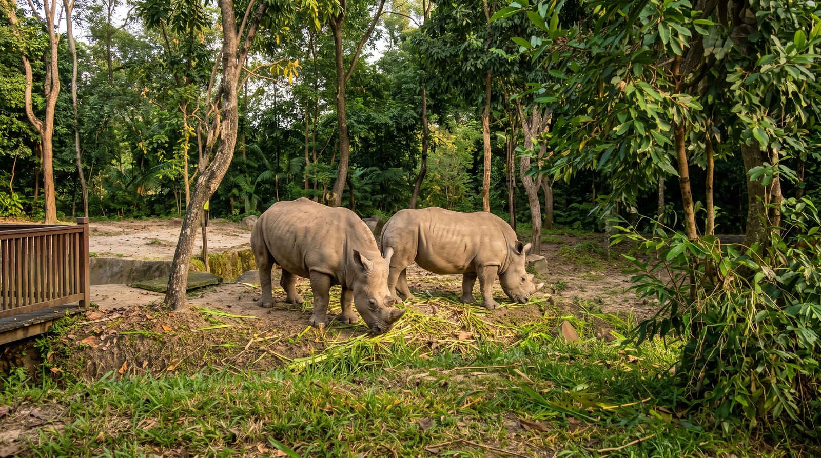 The Singapore Zoo and Night Safari