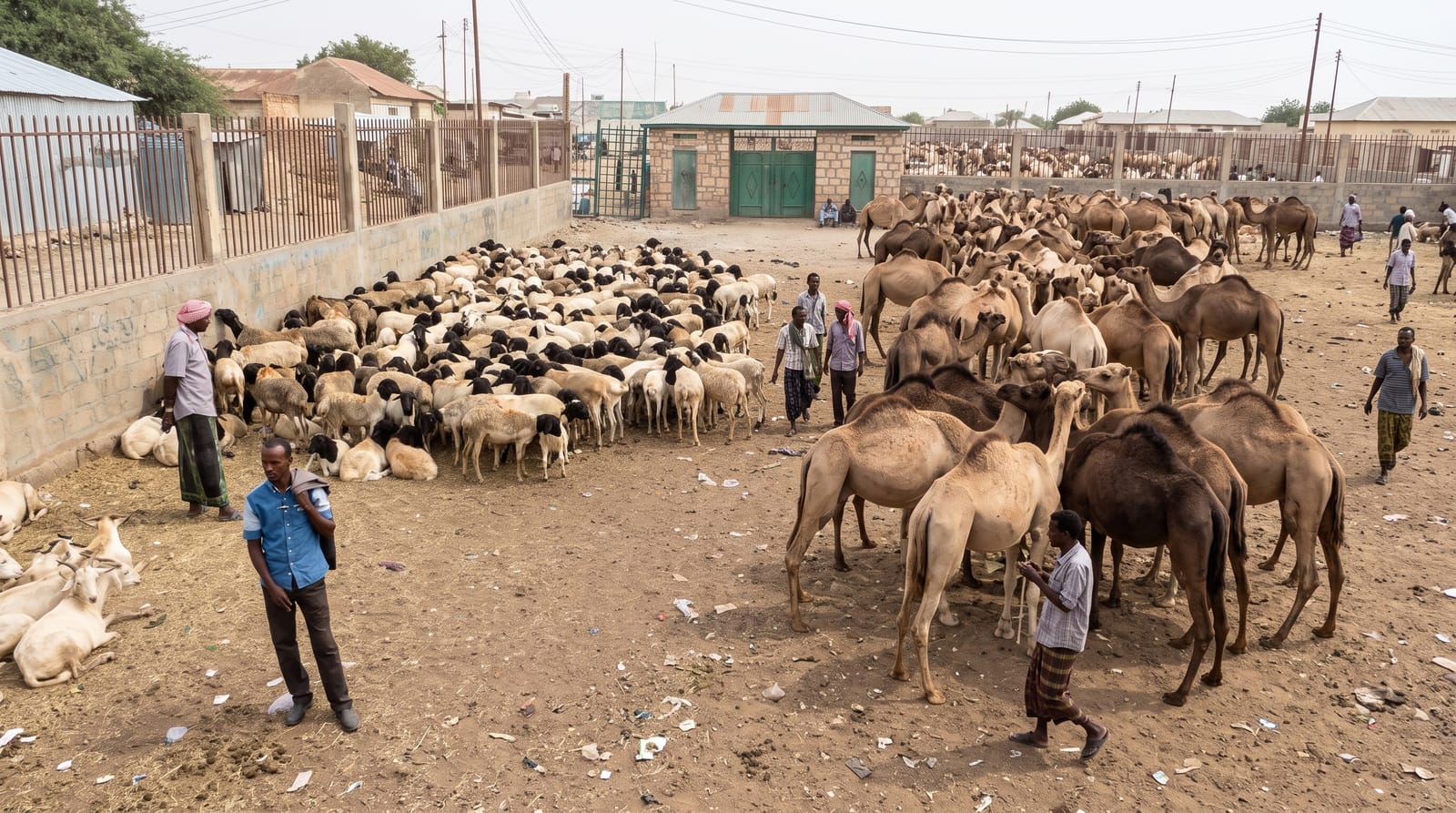 The Hargeisa Livestock Market