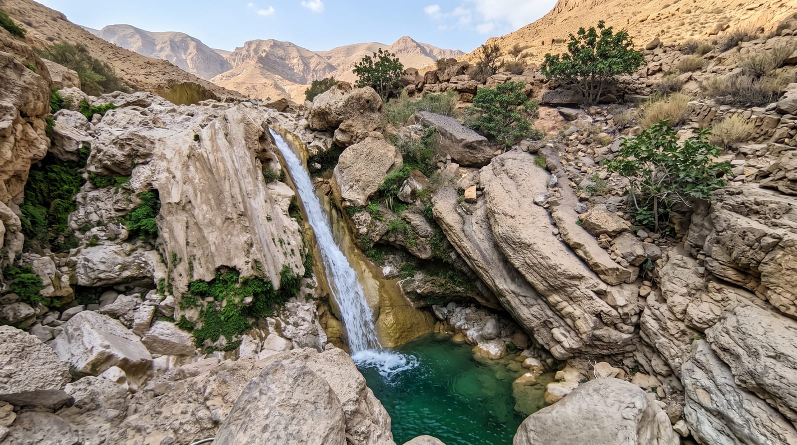 The Lamadaya Falls