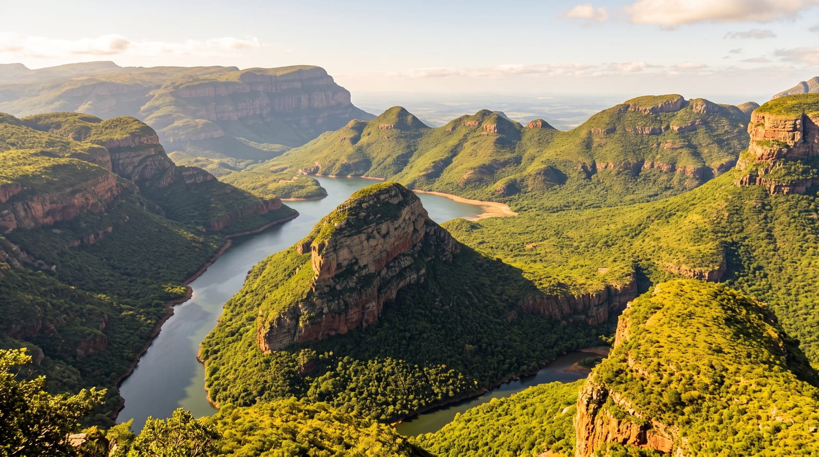 The Blyde River Canyon