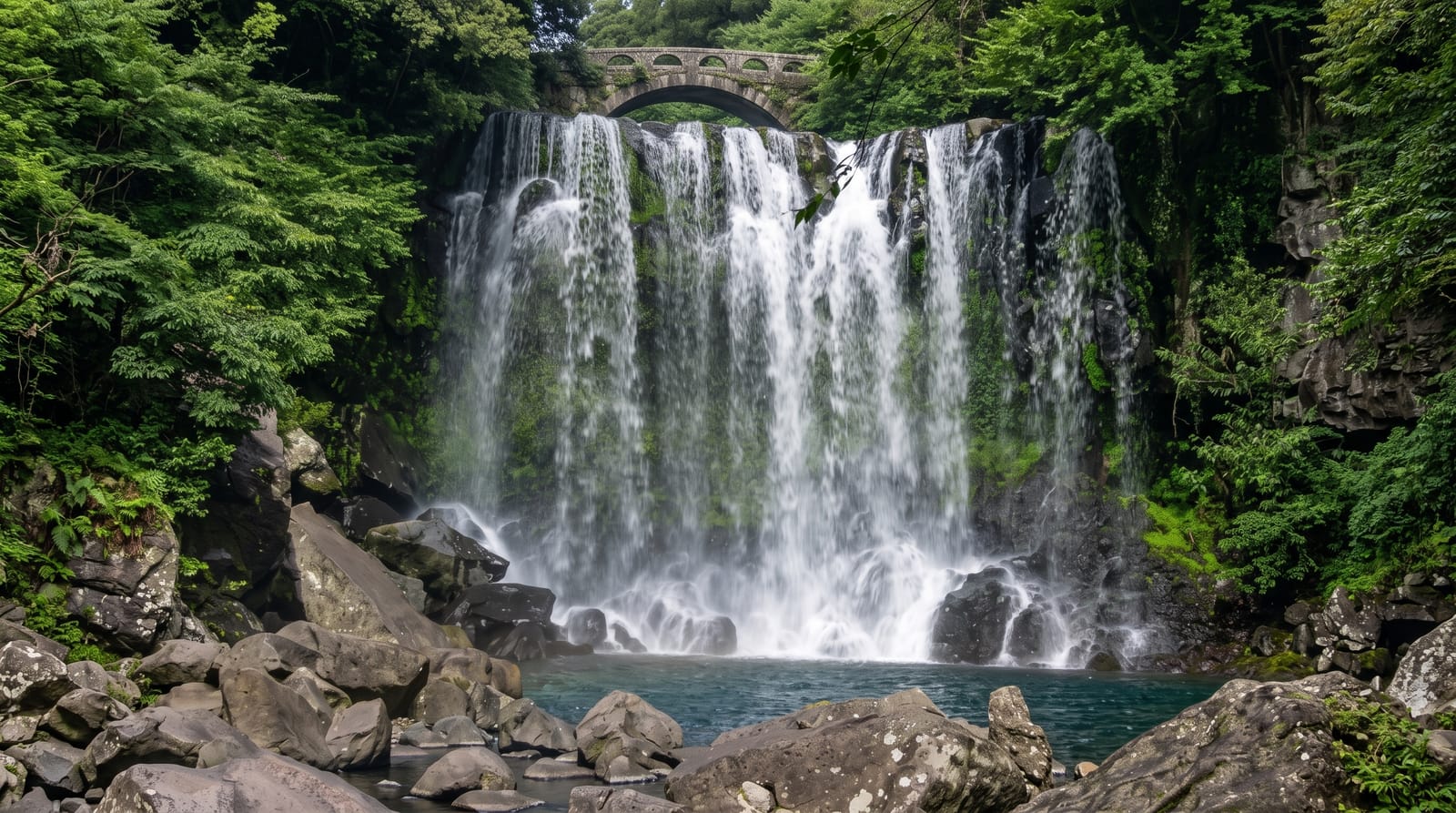 Cheonjeyeon Waterfalls