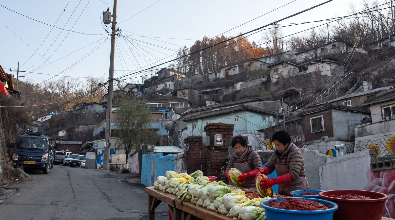 Kimjang, the Kimchi Making