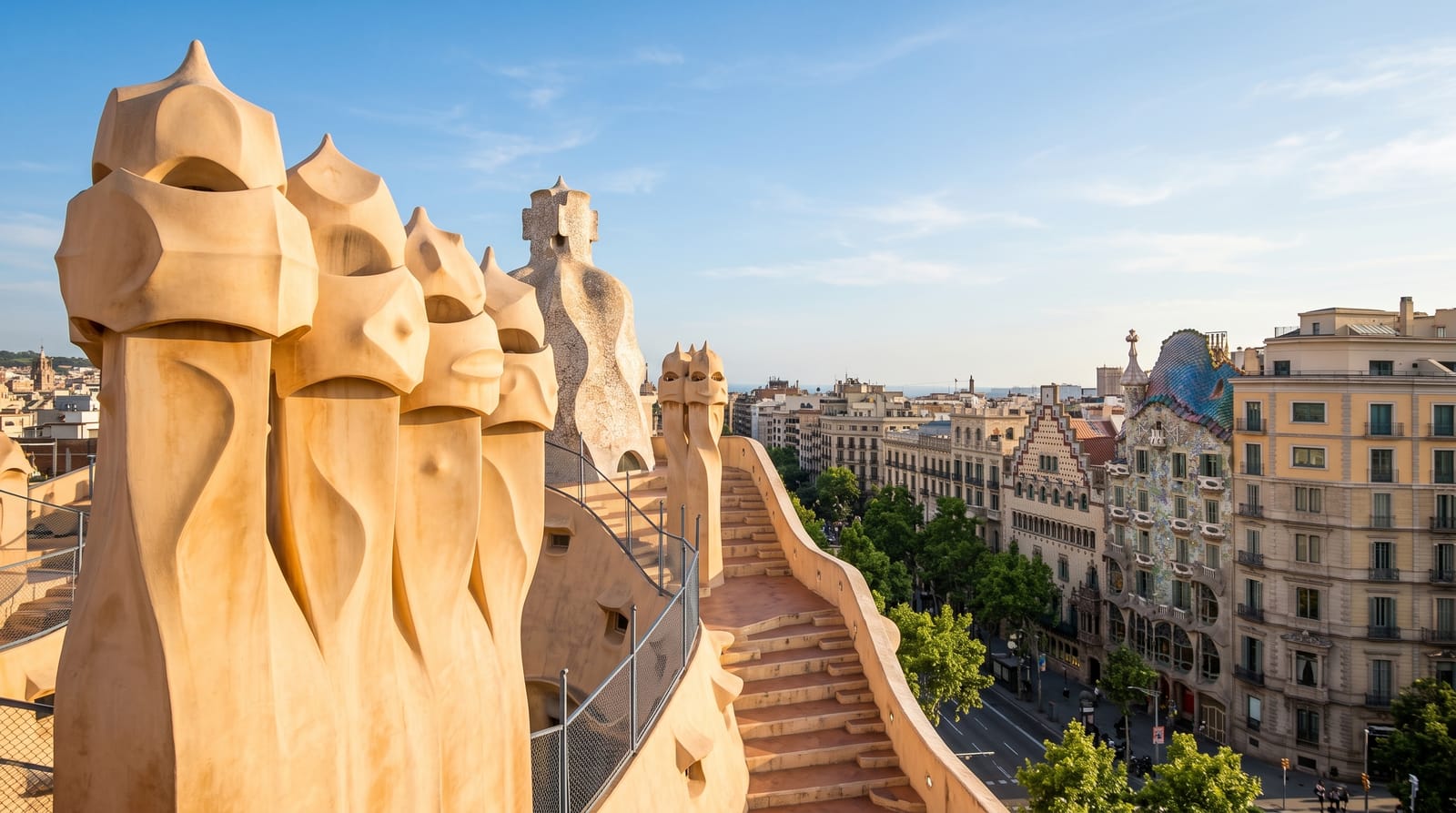 Casa Batllo and La Pedrera