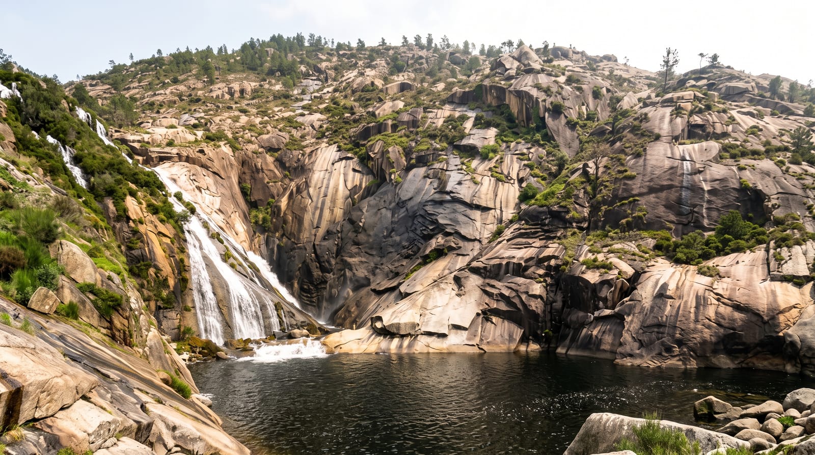 Ezaro Waterfall