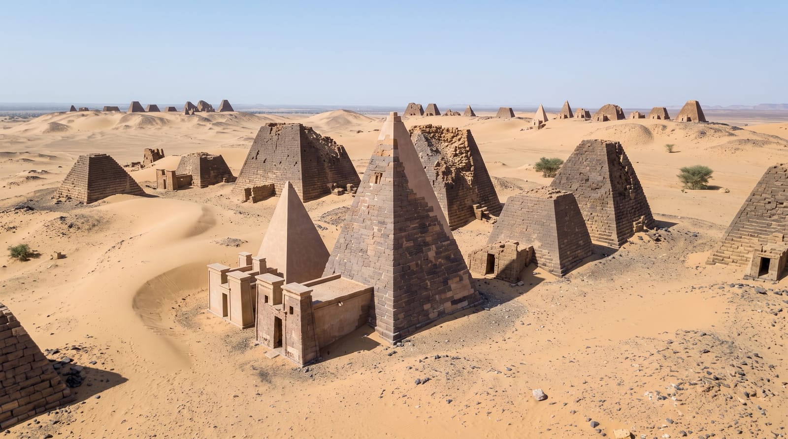 The Pyramids of Meroë