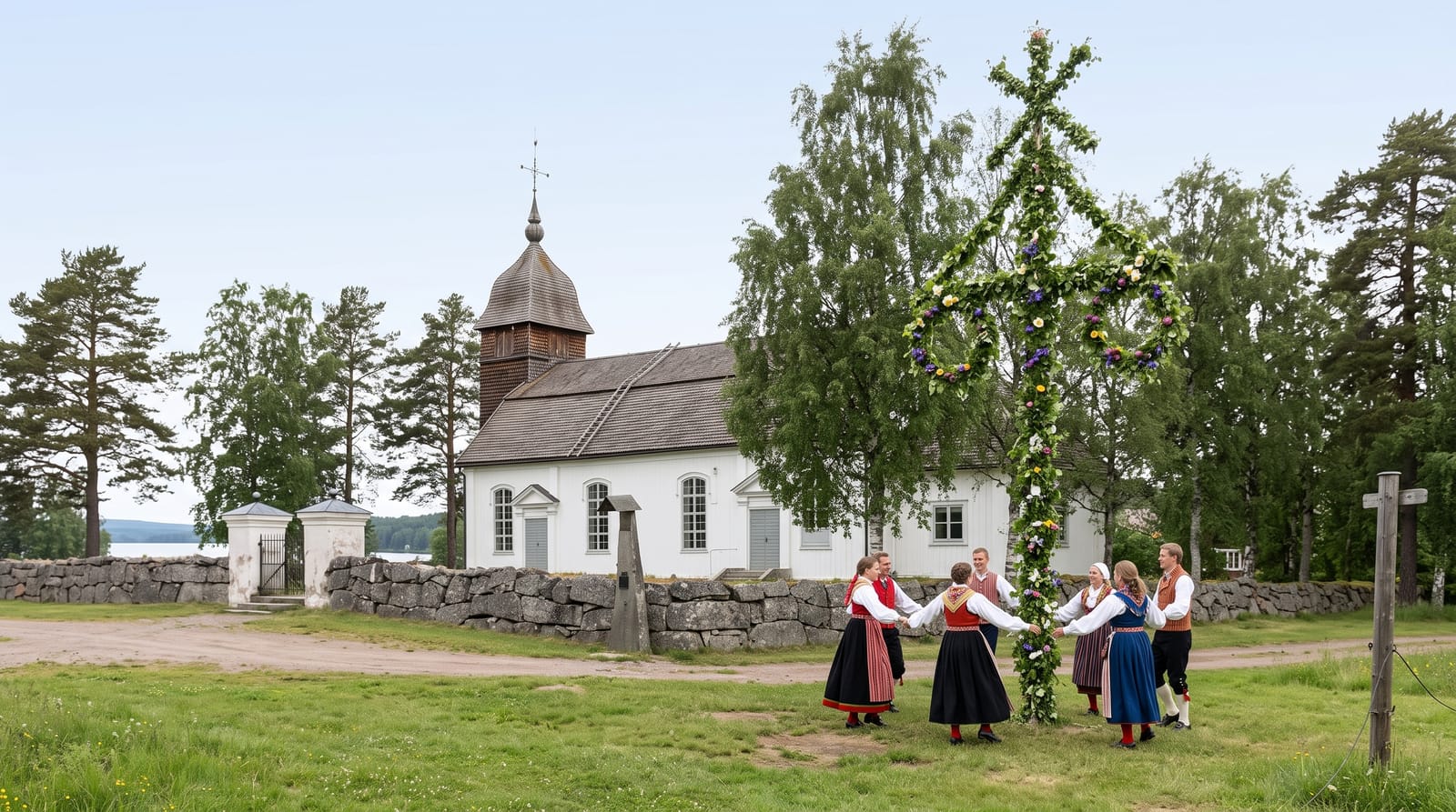 Midsummer in Dalarna